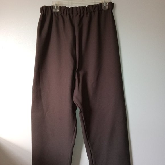 Unknown Brand. Jungle Green Polyester Dress Pants - Picture 1 of 4